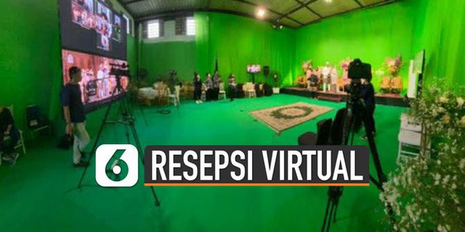 VIDEO: Resepsi Pernikahan Virtual Kala Pandemi