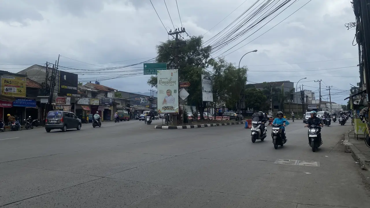 Jalan Bojongsoang diperkirakan menjadi salah satu titik kemacetan di Kabupaten Bandung saat arus mudik lebaran 2026.