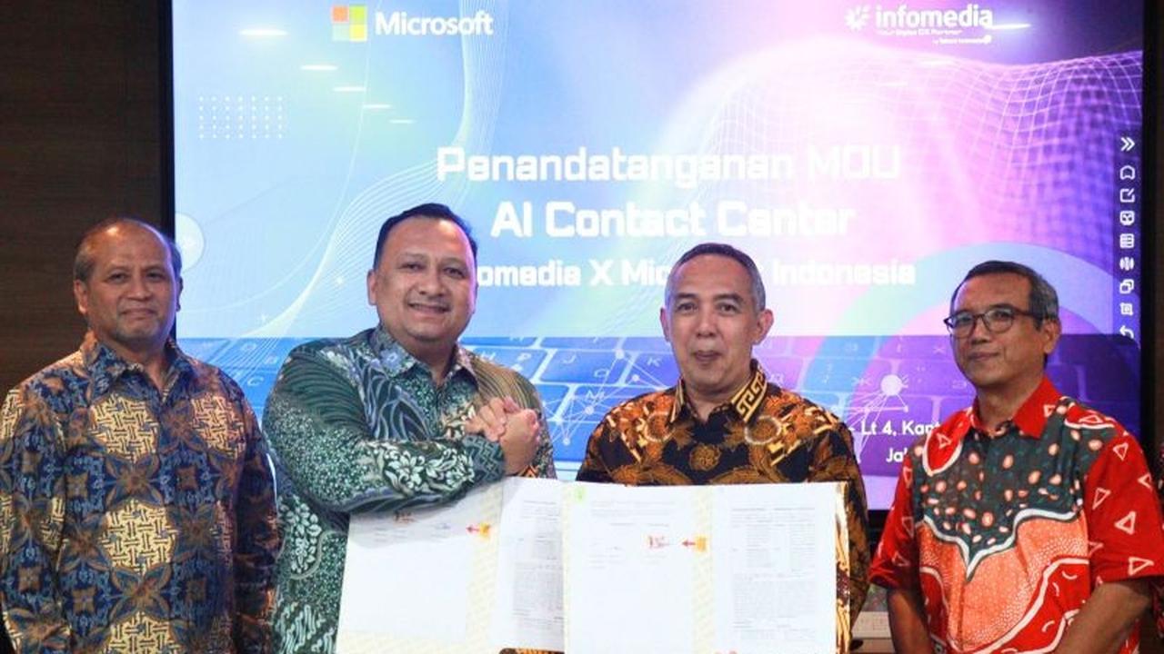 Infomedia Gandeng Microsoft Perkuat Ekosistem Contact Center AI: Transformasi Layanan Pelanggan Makin Canggih!