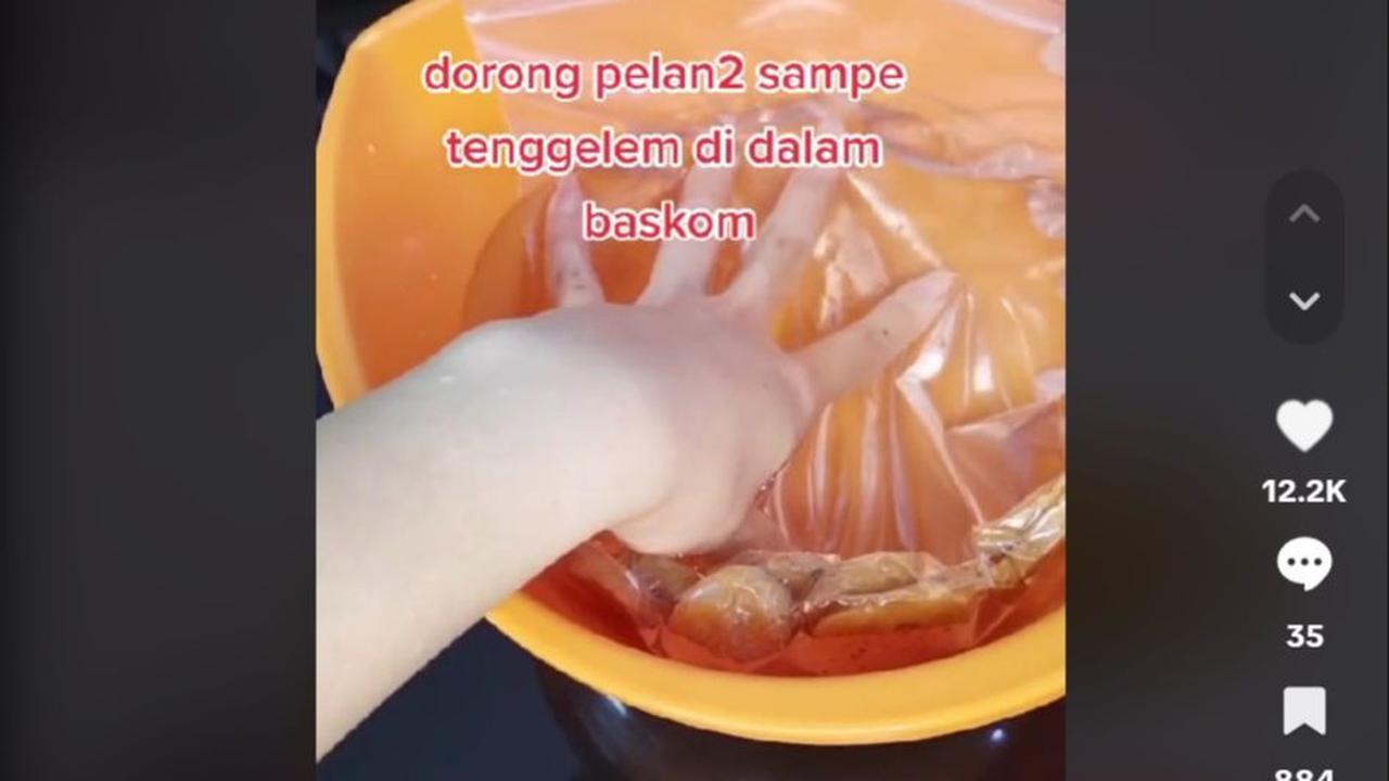 <b>Gunakan Setengah Baskom Air</b><br>