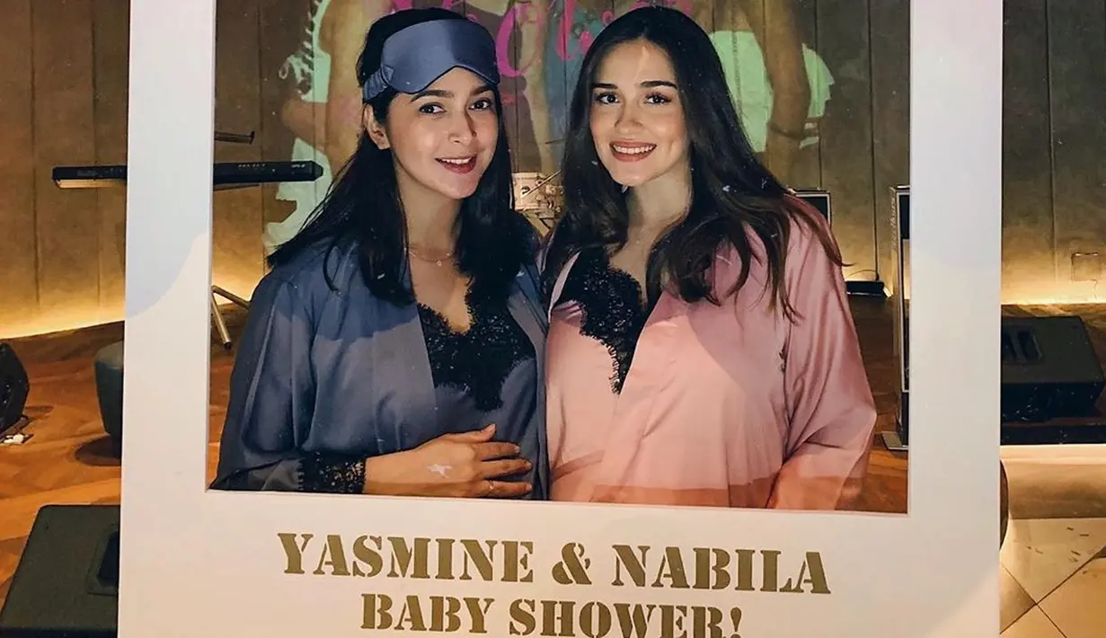 Nabila Syakieb dan Yasmine Wildblood baby shower (Instagram/yaswildblood)