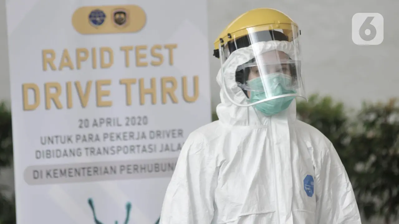 Rapid Test Drive Thru Pengemudi Angkutan Umum