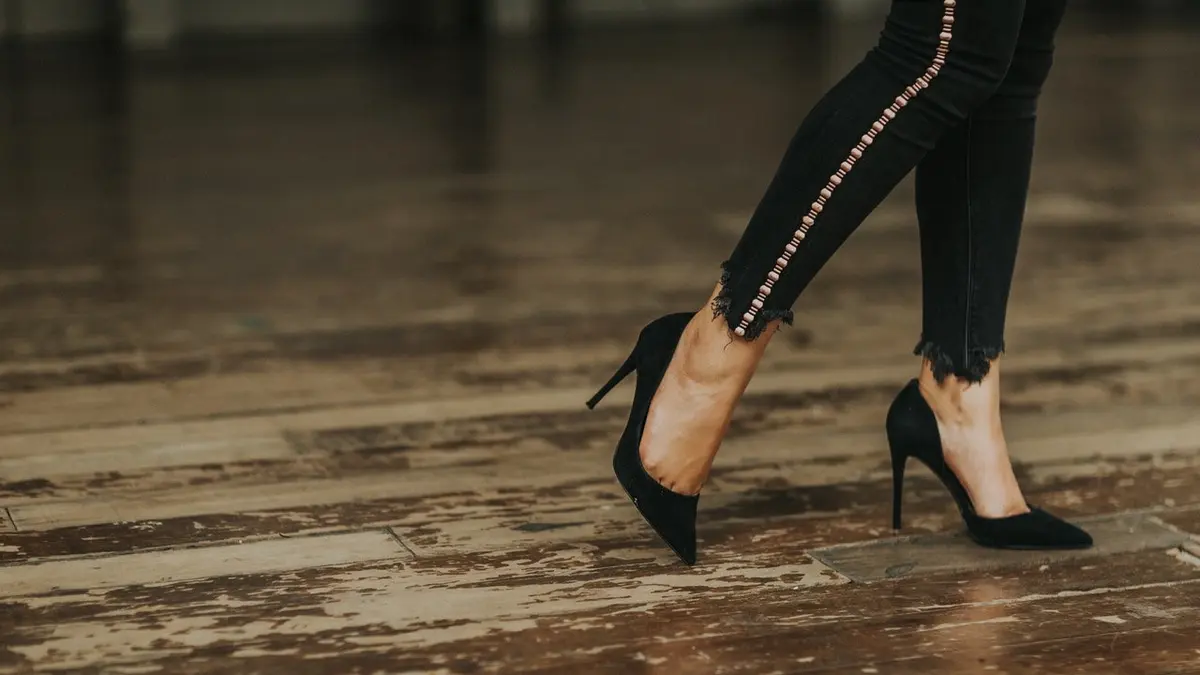 Sepatu best sale pump heels