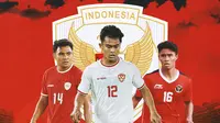 Timnas Indonesia - Ilustrasi Asnawi Mangkualam, Pratama Arhan, Muhammad Ferrari (Bola.com/Adreanus Titus)