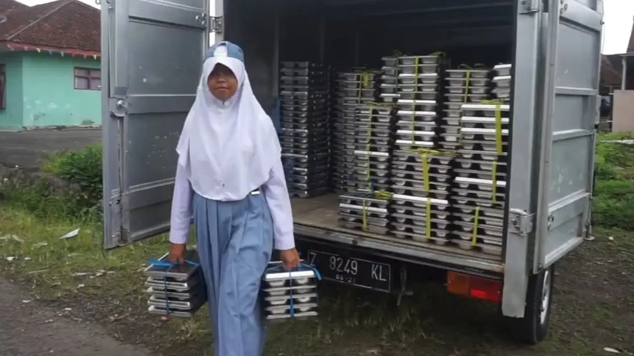 Sekolah Luar Biasa (SLB) Patriot, Indihiang, Kota Tasikmalaya menjadi salah satu penerima manfaat program makan bergizi gratis (MBG) (Istimewa)