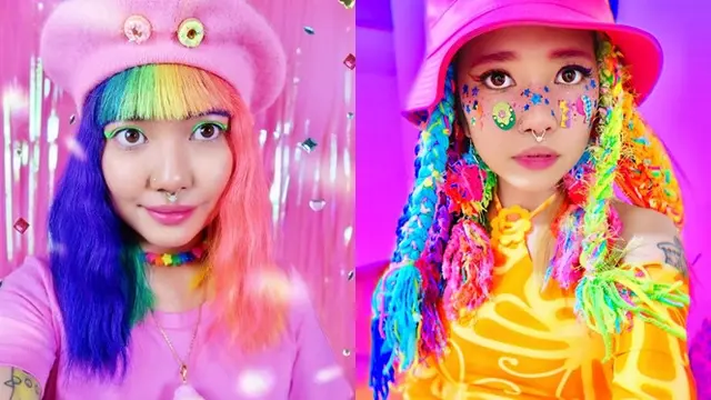 Kristina Sevillano 'Rainbow Lady'