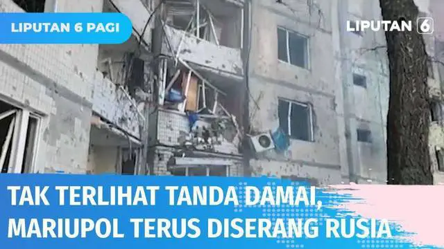 Meskipun pembicaraan damai masih terus diupayakan oleh kedua belah pihak, pertempuran hebat dan pemboman masih berlangsung di Kota Mariupol Ukraina. Penyerangan Rusia atas barak militer Ukraina diduga menewaskan 40 orang Marinir.