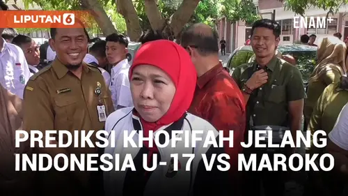 VIDEO: Gubernur Jawa Timur Prediksi Timnas Indonesia U-17 Bakal Menang Lawan Maroko