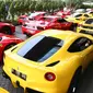 Kegiatan Touring ini diikuti oleh 32 unit Ferrari milik anggota Ferrari Owners Club Indonesia (FOCI).