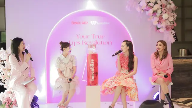 Tips Memakai Liptint ala Beby Tsabina