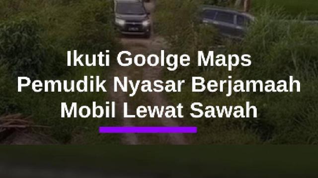 Sejumlah kendaraan tersesat ke jalan setapak dan area persawahan warga akibat mengikuti arahan navigasi Google Maps. Peristiwa ini terjadi saat para pemudik berniat masuk melalui Gerbang Tol Purwomartani.  Dalam video yang diunggah akun Instagram @jogjainfo, tampak mobil berjejer melewat area per...