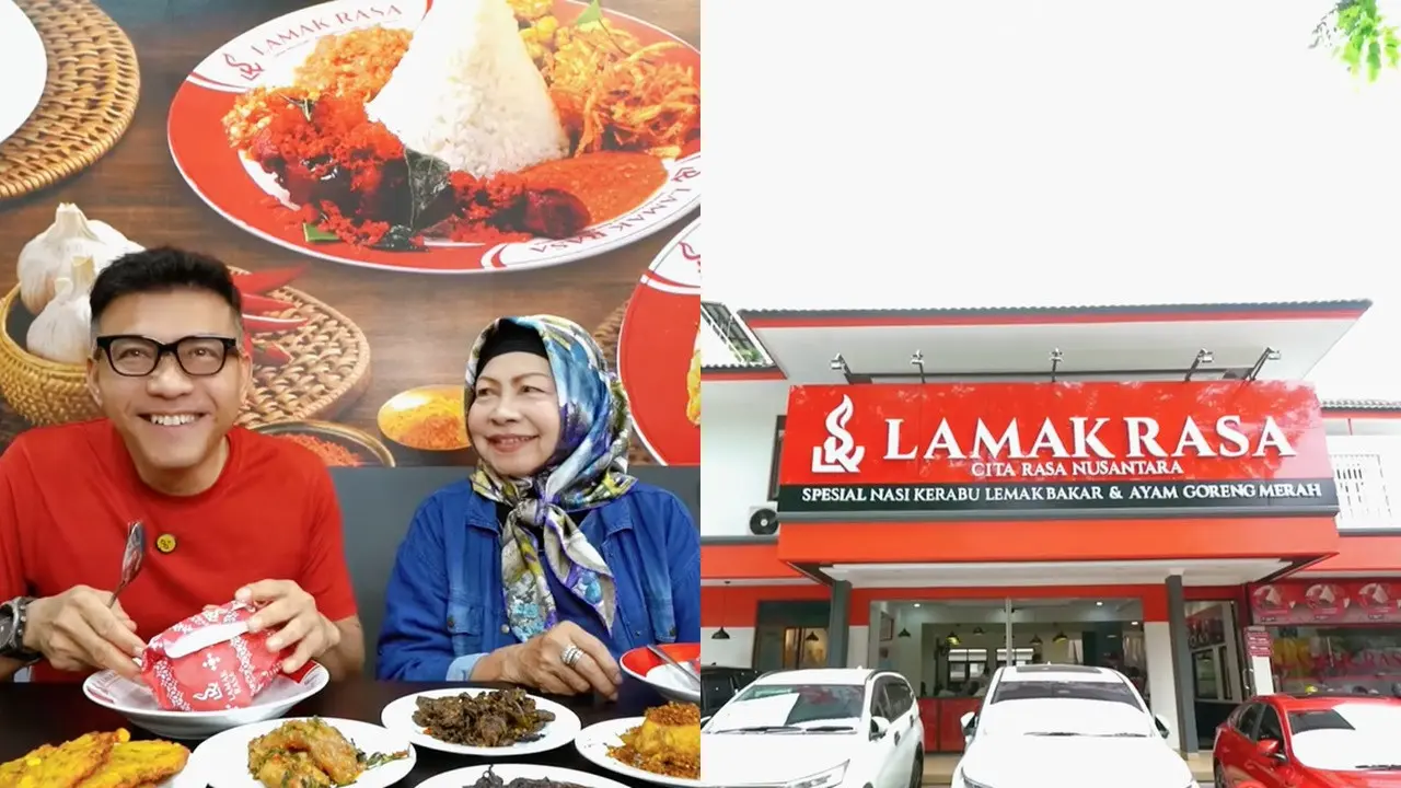 Desain Warung Makan Aurel Hermansyah yang Penyajian Menunya Unik