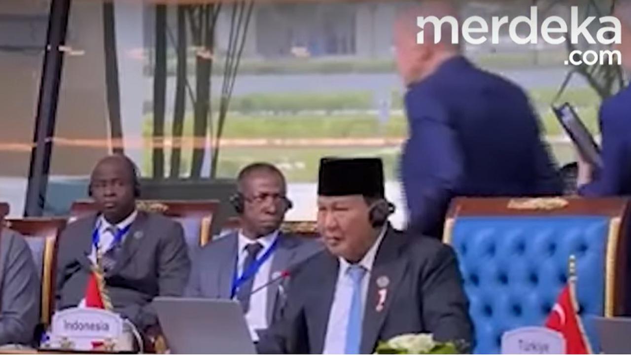 Momen Presiden Turki Erdogan Walk Out Saat Prabowo Pidato soal Palestina