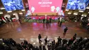 <p>Hadir dalam acara pengukuhan kontingen Indonesia selain atlet dari sejumlah cabor, juga Ketua Umum KOI Raja Sapta Oktohari, Chef de Mission (CdM) Asian Games 2022 Basuki Hadimuljono, serta perwakilan KONI Pusat. (Liputan6.com/Faizal Fanani)</p>