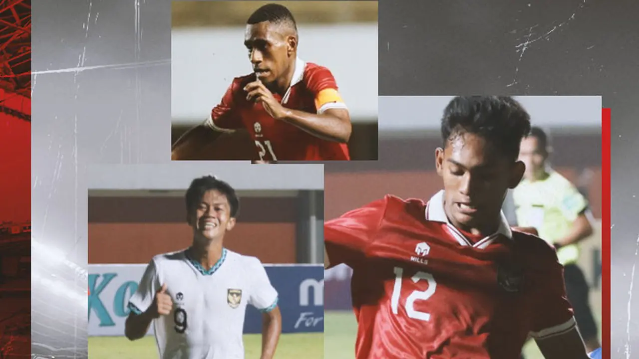 Timnas Indonesia U-16 - Kafiatur Rizky, Iqbal Gwijangge, Tegar Islami