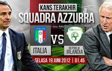 Data dan fakta: Italia versus Republik Irlandia