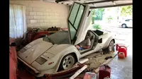 Lamborghini Countach LP400 S ditemukan disebuah gudang. (Reddit)