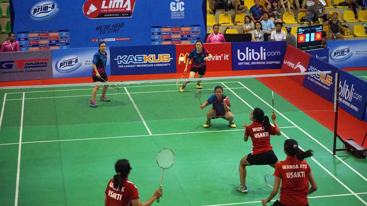 Putri UPH Juara LIMA Badminton Jakarta