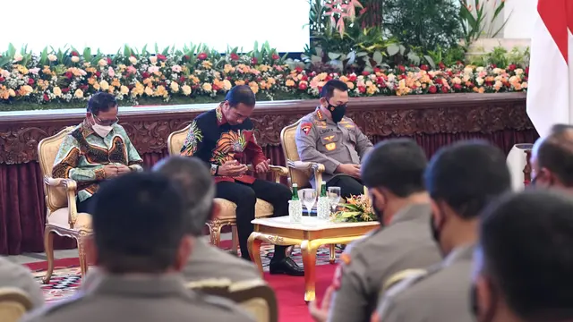 Momen Jokowi Kumpulkan Kapolres Seluruh Indonesia di Istana