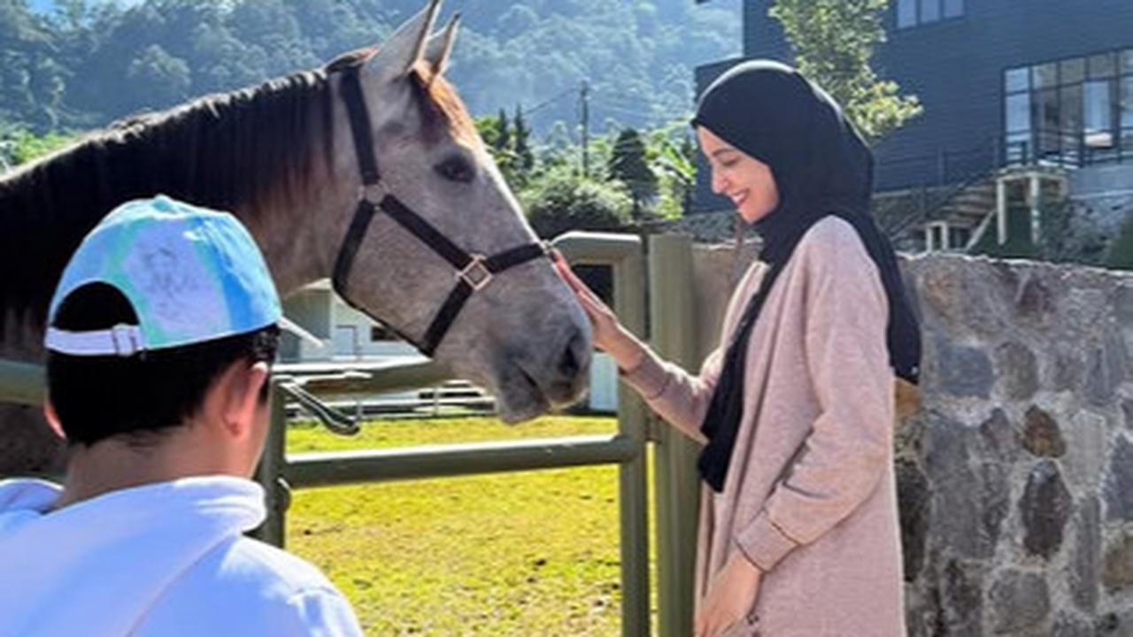 5 Potret Vila Baru Shireen Sungkar di Puncak Bogor, Ada Kandang Kuda - Suasana Menenangkan Seperti di Swiss