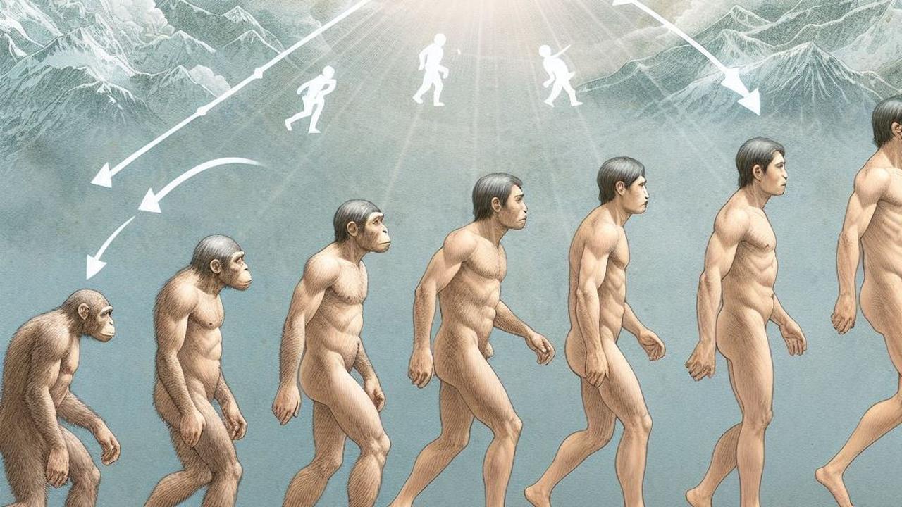 Ilustrasi Evolusi Manusia