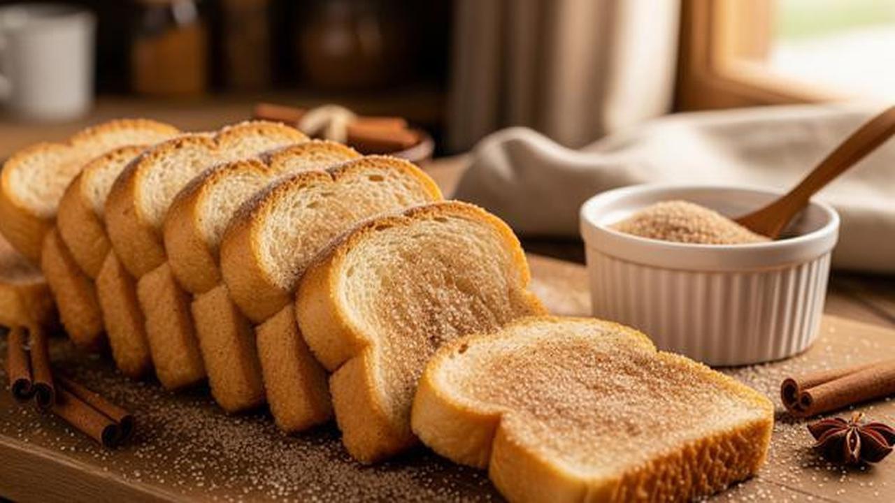 Ilustrasi Camilan dari Roti Tawar