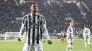 Namun, Juventus yang sepertinya akan kalah, mampu menyamakan kedudukan 1-1 lewat sundulan Danilo pada menit 90+1. (Spada/LaPresse via AP)