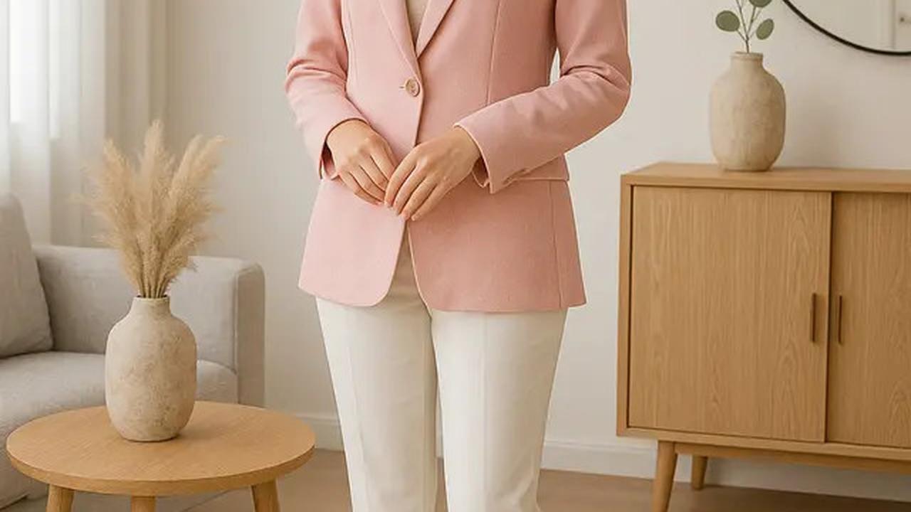 7 Blazer Warna Pastel Trend 2025, Tampil Lembut tapi Powerful