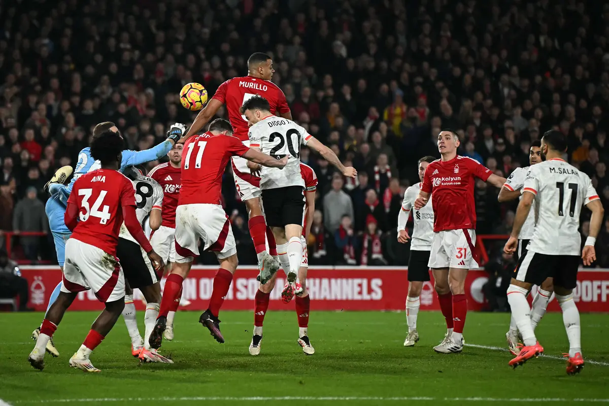 Nyaris Terjegal Nottingham Forest, Gol Sundulan Diogo Jota Selamatkan Liverpool dari Kekalahan