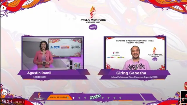 Giring Ganesha - Piala Menpora Esports 2020