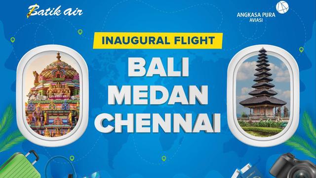 Jalur Penerbangan Kualanamu-Chennai