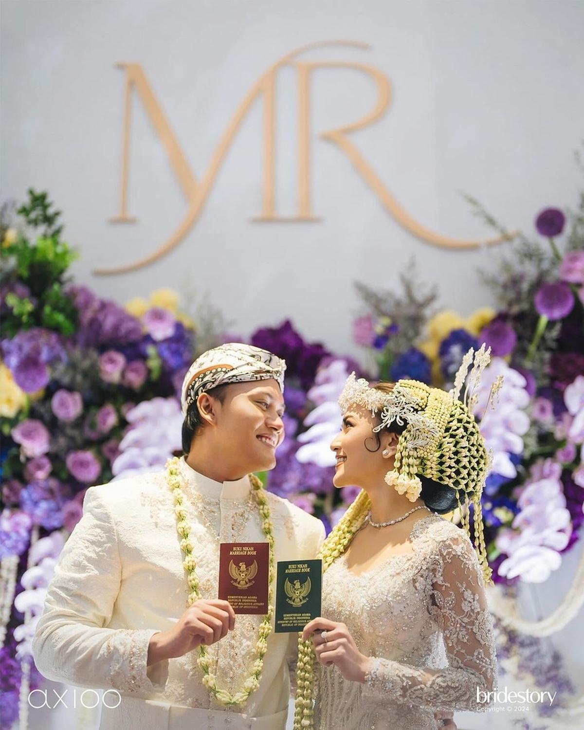 Potret Pernikahan Rizky Febian dan Mahalini yang Kini Jadi Sorotan, Baru Ajukan Pengesahan Nikah ke Pengadilan Agama