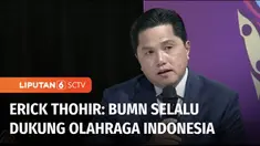 Menteri BUMN Erick Thohir menegaskan, berbagai BUMN sudah sejak lama menyokong kegiatan olahraga di Tanah Air. Ditegaskan Erick, ada payung hukum yang mengatur keterlibatan BUMN dalam pengembangan olahraga di Tanah Air.