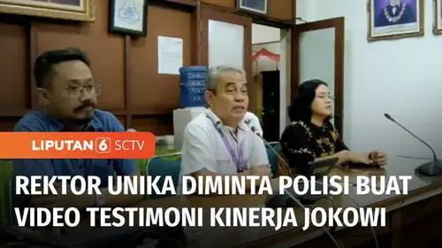 VIDEO: Polrestabes Semarang Bantah Minta Para Rektor untuk Buat Video Testimoni Kinerja Jokowi