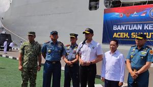 Pemerintah melalui Kementerian Koordinator Bidang Infrastruktur dan Pembangunan Kewilayahan menegaskan komitmennya untuk mempercepat perbaikan infrastruktur dasar yang rusak akibat banjir bandang dan longsor di Aceh, Sumatera Utara, dan Sumatera Barat. (Liputan6.com/Rio Ferdinand Muhammad Eka Putra)