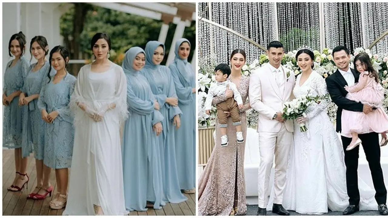 6 Potret Resepsi Pernikahan Ali Syakieb dan Margien Wieheerm, Tampil Bak Raja dan Ratu