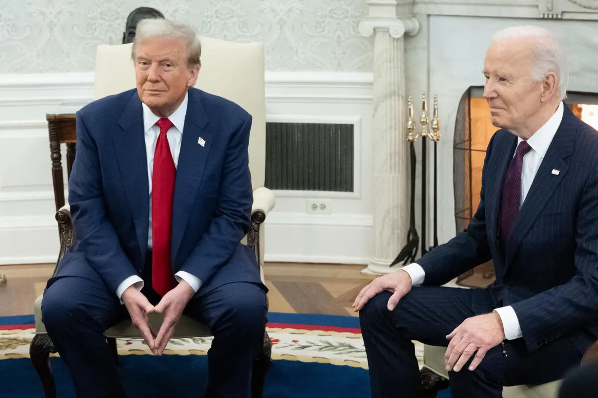 Peralihan Kekuasaan, Donald Trump Temui Joe Biden di Gedung Putih