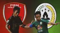 Duel Bek PSM Vs PSS di Piala Menpora 2021, Kans Unjuk Kebolehan Erwin Gutawa dan Bagus Nirwanto