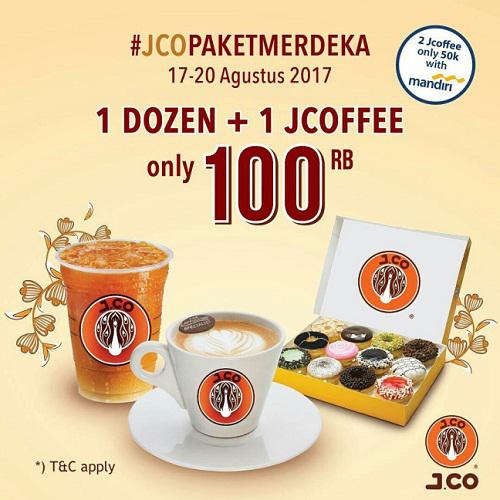 Promo hemat dari J.Co hanya 100Ribu / copyright J.Co