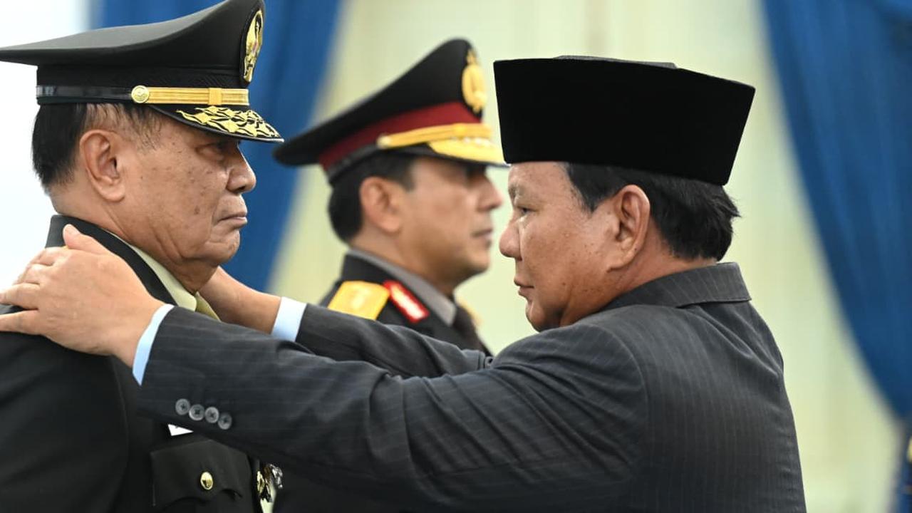 Ini Alasan Prabowo Beri Kenaikan Pangkat Jenderal Kehormatan ke Djamari Chaniago dan Ahmad Dofiri