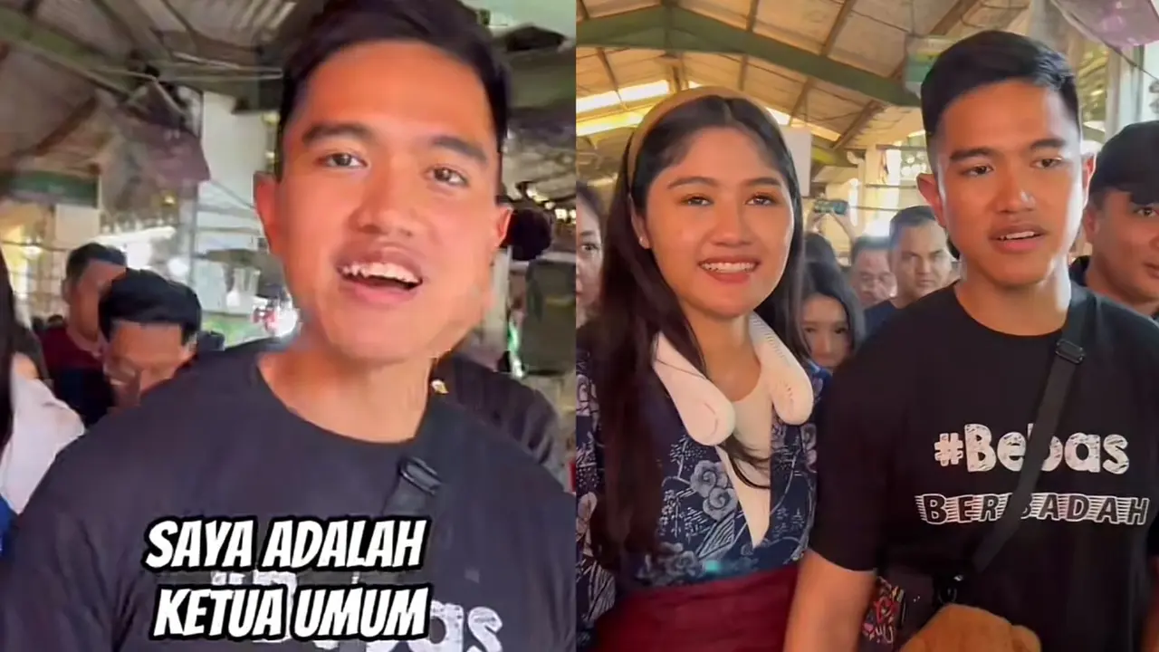 Momen Kaesang Pangarep salah dikenali sebagai Gibran Rakabuming yang kini jadi cawapres Prabowo