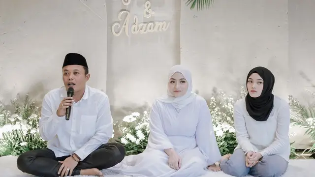 7 Momen Tasyakuran Khitan Ferdi dan Adzam Anak Sule, Digelar Sederhana Serba Putih