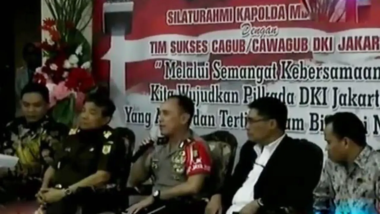 Segmen 2: Kapolda Bertemu Timses Cagub DKI hingga Perebutan DKI 1