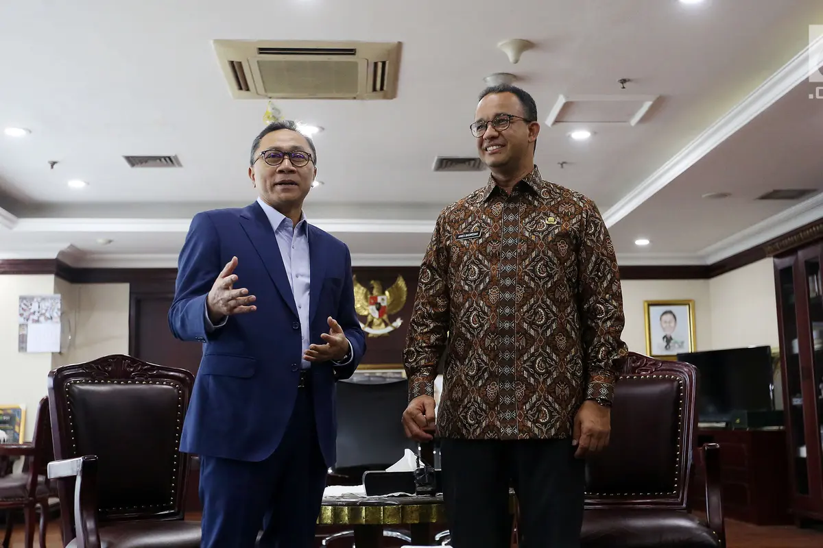 Anies Baswedan Bertemu Zulkifli Hasan