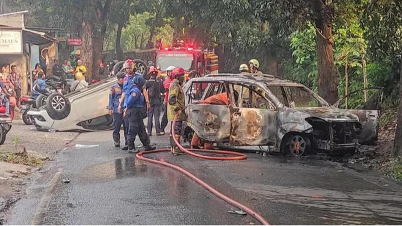 Pembakaran Mobil Polisi