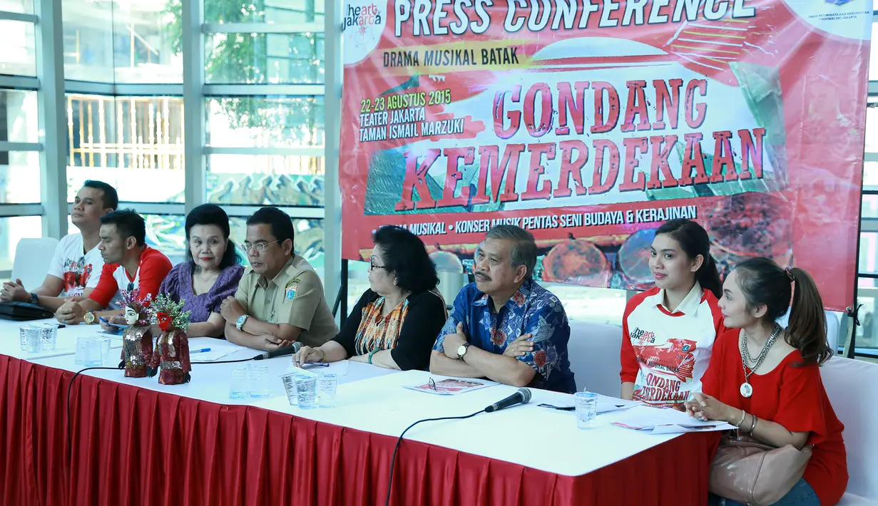 Drama musikal ini akan dilaksanakan pada tanggal 22-23 Agustus 2015 di Teater Besar Taman Ismail Marzuki. (Wimbarsana/Bintang.com)