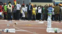 Kerusuhan di semi final Piala Afrika (BBC.com)