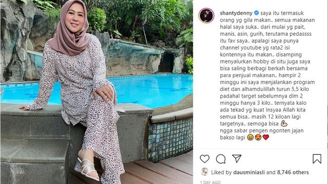 Cerita Istri Denny Cagur Hobi Makan Tapi Harus Diet Showbiz