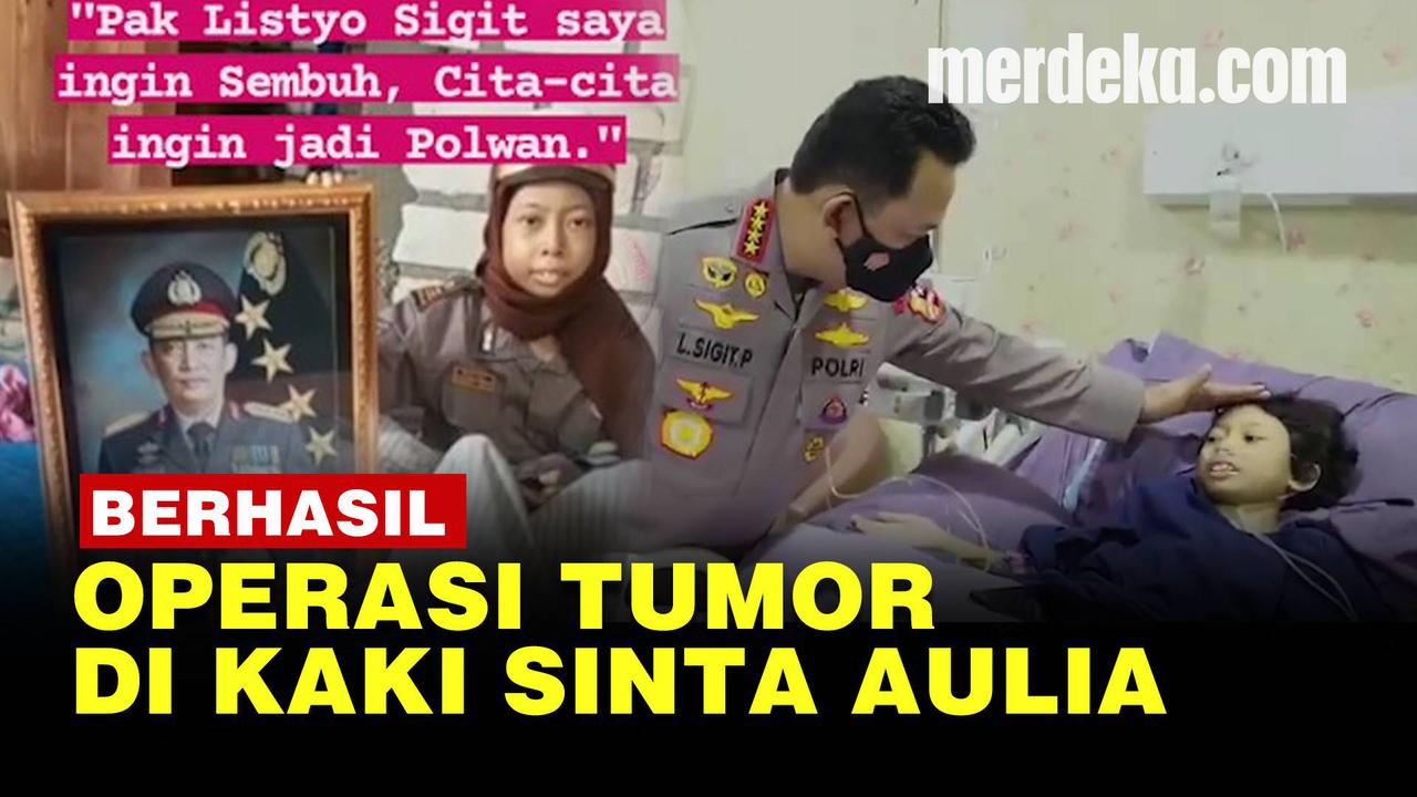 VIDEO: Terima Kasih Kapolri, Operasi Tumor Sinta Aulia Berhasil