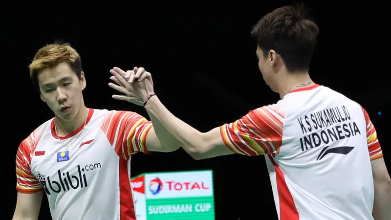 Kevin Sanjaya Sukamuljo/Marcus Fernaldi Gideon, Piala Sudirman 2019